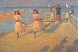 Philip Wilson Steer's Girls Running, Walberswick Pier; 1888–94.[147]