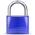 File:Padlock-blue.svg