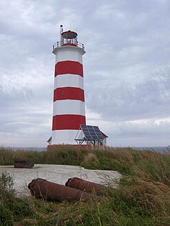 Sambro Lighthouse, Nova Scotia, oldest in North America