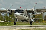 מטוס אנטונוב An-28 בהמראה.