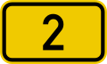 File:Bundesstraße 2 number.svg