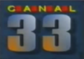 Logo de les emissions en proves del Canal 33 entre el 10 de setembre del 1988 i el 23 d'abril del 1989.[48]