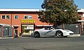 458 Spider outside of the Ferrari factory and head office