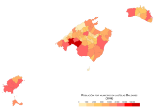 Población por municipio (2018)