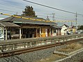 2番線ホームから望む旧駅舎（2004年3月）