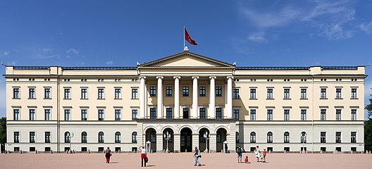 Royal Palace, Oslo - front of the main wing