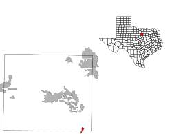 Location of Cresson in Parker County