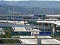 Freeway onramps seen from the International Terminal