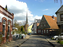 Skyline of Barmstedt