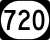 Kentucky Route 720 marker