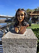 Bust of Elizabeth Taylor, Puerto Vallarta