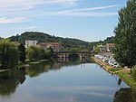 L'Isle, principal cours d'eau qui traverse la ville de Périgueux.