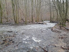 crue à la sortie de l'hiver