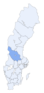 O Condado de Dalarna