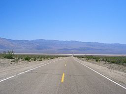 Road in Death Valley National Park