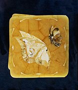 Kaliningrad Amber Museum "Amber jewelry box" , in a temporary exhibit in Saint Peter church of Riga