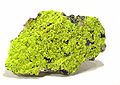 Autunite (minerai [phosphate d'uranium et de calcium] dont la localité-type est Autun) 1