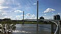 Kerrey Pedestrian Bridge in spring