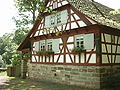 Altes Bauernhaus von 1716 im Museum Kloster Veßra