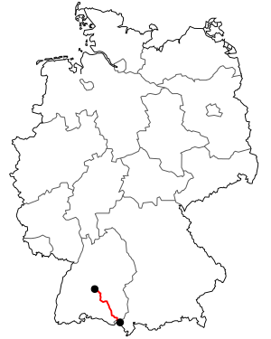 Verlauf der B 32