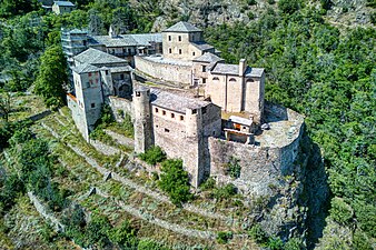 Le château de Quart.