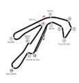 PNG showing the track as it was 2001 to 2006