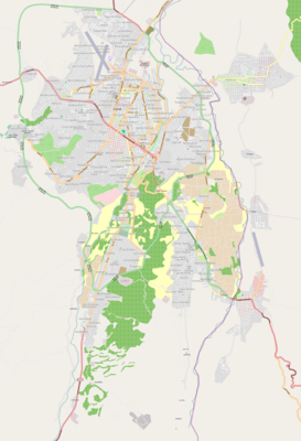 Mapa de localización de Cúcuta