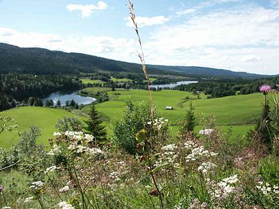 A Jämtland das montanhas, florestas e lagos