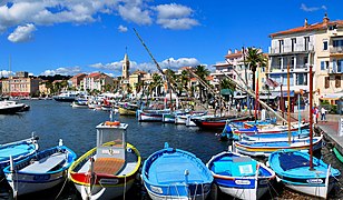 Sanary-sur-Mer, harbour