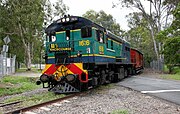 Preserved 1616 at the Queensland Pioneer Steam Railway, Ipswich in 2015