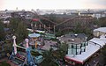 Roller coaster at Linnanmäki