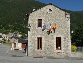 The town hall in Porta