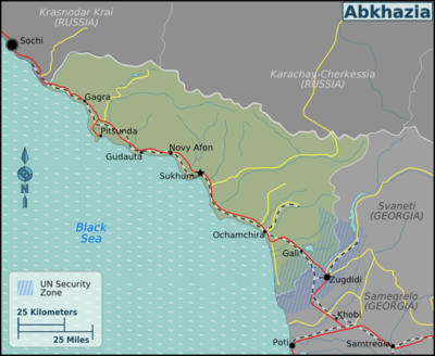 Mappa divisa per regioni