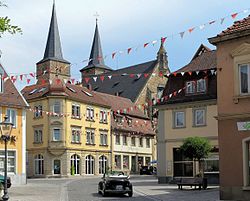 Skyline of Gerolzhofen