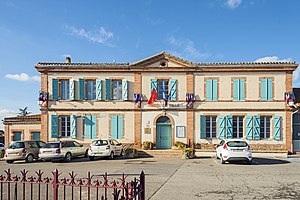 L'hôtel de ville.