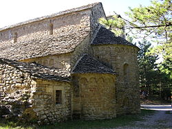 Apse of the Pieve di Sasso.