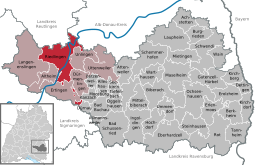 Riedlingen – Mappa