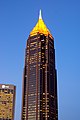 View of the tower at dusk