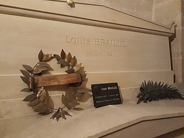 Tomb of Louis Braille