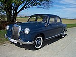 Mercedes-Benz W180 Ponton azul