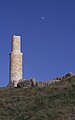 Ruined Ottoman minaret in the old part of Van city