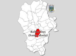 Kaart van Santa Maria de Rebordães