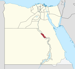 Governatorato di Sohag – Localizzazione