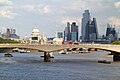 London, Vereinigtes Königreich: Blick vom Victoria Embankment