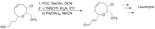 Overman synthesis of laurenyne