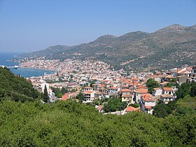 Vue de Samos/Vathy