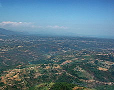 Siagne : basse vallée : Auribeau-sur-Siagne.