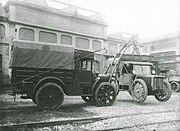 Breda TP 32 mit Kranaufbau („Giraffe“).