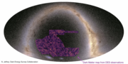 DM map by the Dark Energy Survey (DES) using the Víctor M. Blanco Telescope (2021)[195][196]