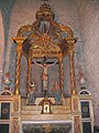 L'intérieur de l'église Santa Creu (Sainte-Croix).